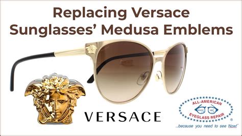 how to get replacement lenses for versace sunglasses|Versace sunglasses repair near me.